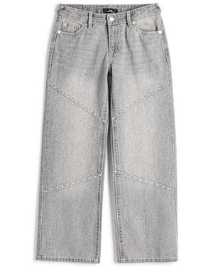 TRUE RELIGION Girls Leila Spliced Jean - Gray
