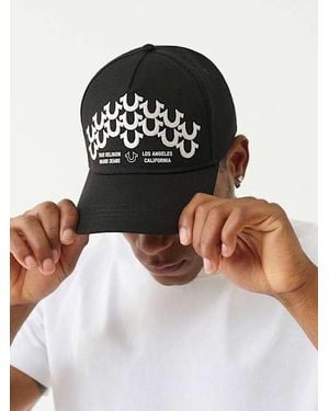 True Religion Horseshoe Trucker Hat - Black