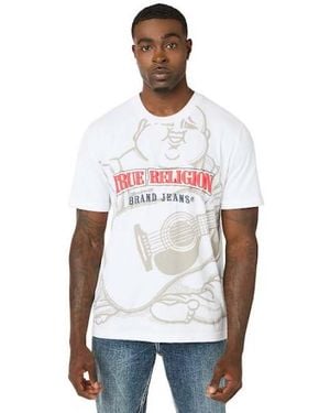 TRUE RELIGION Buddha Shadow T-shirt - White