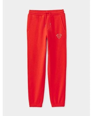 TRUE RELIGION Boys Stitched Horseshoe Jogger - Red
