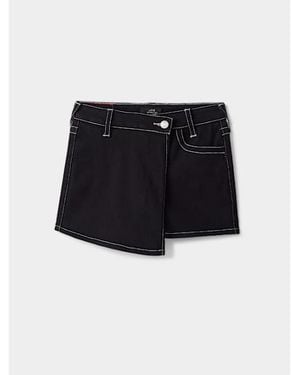 TRUE RELIGION Girls Wrap Skort - Black