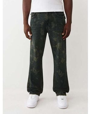 TRUE RELIGION Bobby Flap Baggy Jean 32" - Black