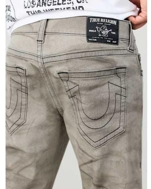 TRUE RELIGION Geno Tie-dye Wash Slim Jean 32" - Gray