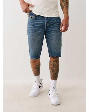TRUE RELIGION Rocco Flap Short - Blue