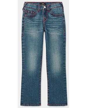 TRUE RELIGION Boys Ricky Big T Straight Jean - Blue