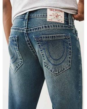 TRUE RELIGION Ricky Big T Straight Jean - Blue