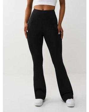 TRUE RELIGION Truly Snatched Bootcut Legging - Black