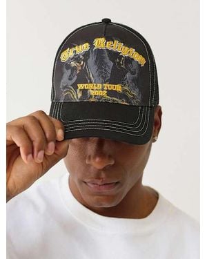 True Religion Doberman Trucker Hat - Multicolor