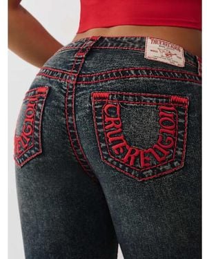 TRUE RELIGION Becca Super T Bootcut Jean - Blue