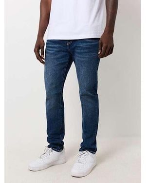 True Religion Rocco Flap Skinny Jean - Blue