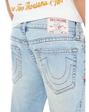 TRUE RELIGION Rocco Skinny Jean 32" - Blue