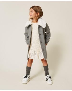 Twinset Cappotto Baby - Neutro