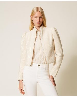 Twinset Jacken Und Outerwear - Natur