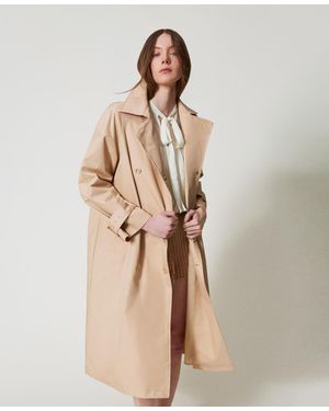 Twinset Jackets And Outerwear - Natural