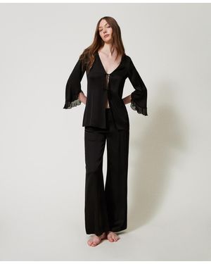 Twinset Ropa Interior Y Para La Noche - Negro