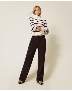Twinset Pantalones - Blanco