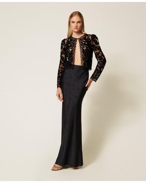Twinset Faldas - Negro