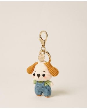 Twinset Portachiavi Cane - Neutro