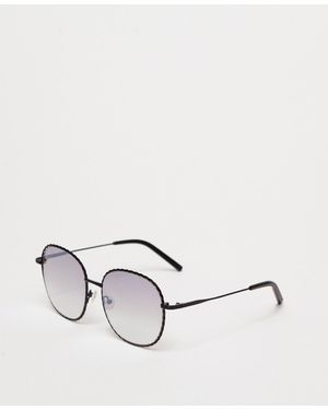 Twinset Round Sunglasses - White