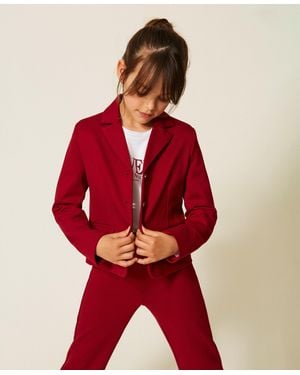 Twinset Blazer With Pockets - Red