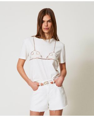 Twinset T-Shirts - White