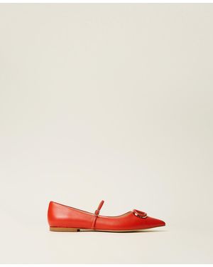 Twinset Zapatos - Rojo