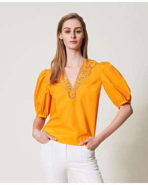 Twinset Blusas - Naranja