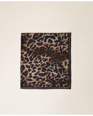 Twinset Kefiah Con - Nero