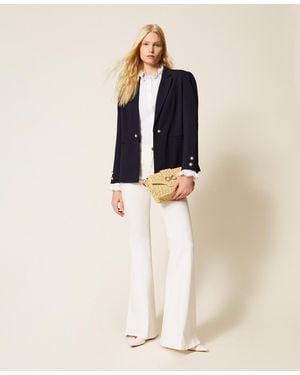 Twinset Blazer With Decorative Buttons - Multicolour