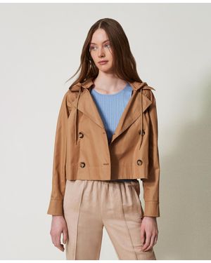 Twinset Blousons Et Manteaux - Marron