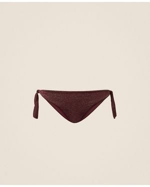 Twinset Bikini Thong With Lurex - Multicolour