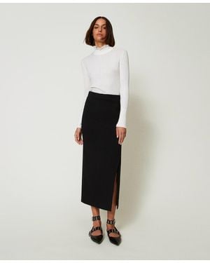 Twinset Skirts - White