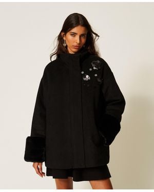 Twinset Cappotto - Nero