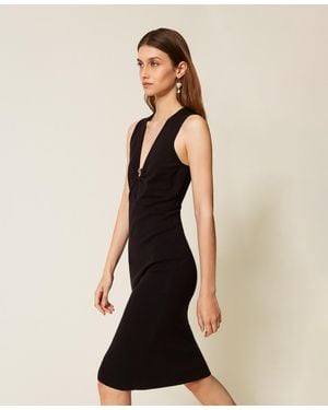 Twinset Vestidos - Blanco