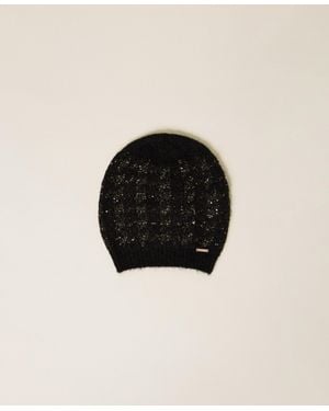 Twinset Berretto - Nero