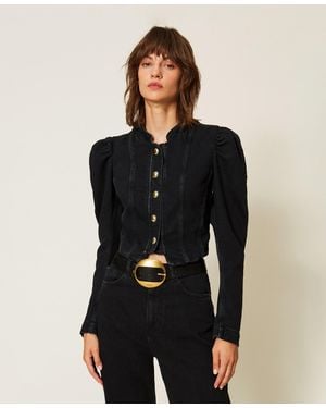 Twinset Fitted Jacket - Black