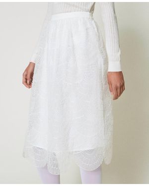 Twinset Skirts - White