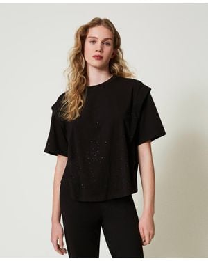 Twin Set T-Shirts - Black