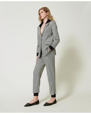 Twin Set Trousers - Grey