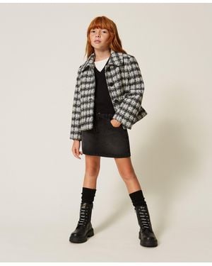 Twinset Cappotto Corto - Neutro