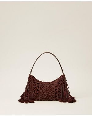 Twinset Borsa Hobo - Marrone