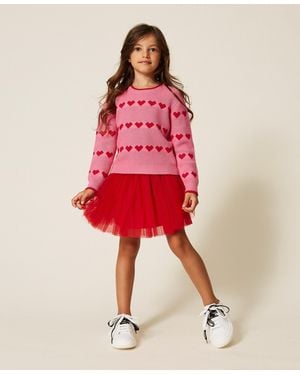 Twinset Baby's Short Tulle Skirt, - Red