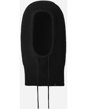 UGG Knit Drawstring Balaclava - Black