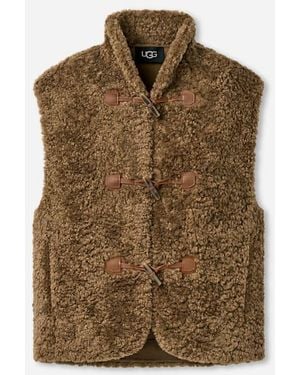 UGG Niah Toggle Vest Tops - Green