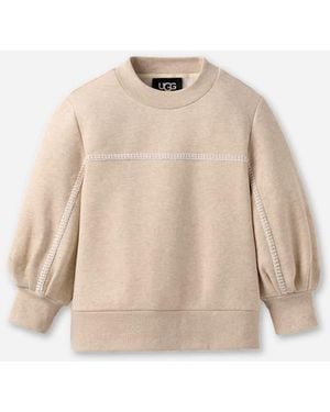UGG Classic Puff Sleeve Top Tops - Natural