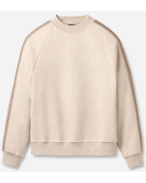 UGG Tasman Crewneck Cotton Blend Tops - Natural