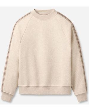 UGG Tasman Crewneck Cotton Blend Tops - Natural