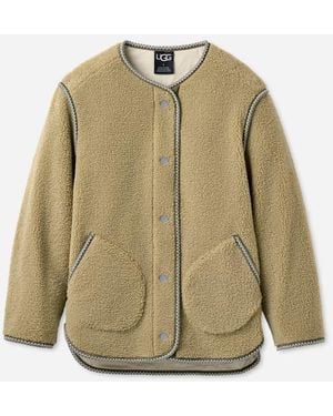 UGG Emmersyn Braid Jacket Polyester - Green