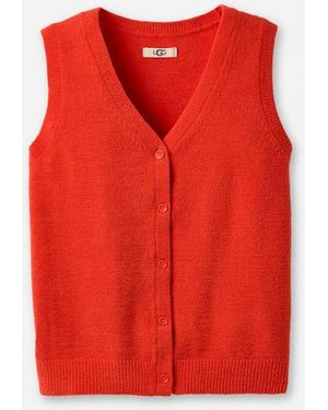 UGG Kollyns Vest Lite Tops - Red