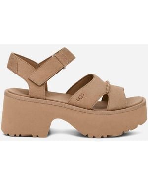 UGG New Heights Ankle Strap Sandal For - Black